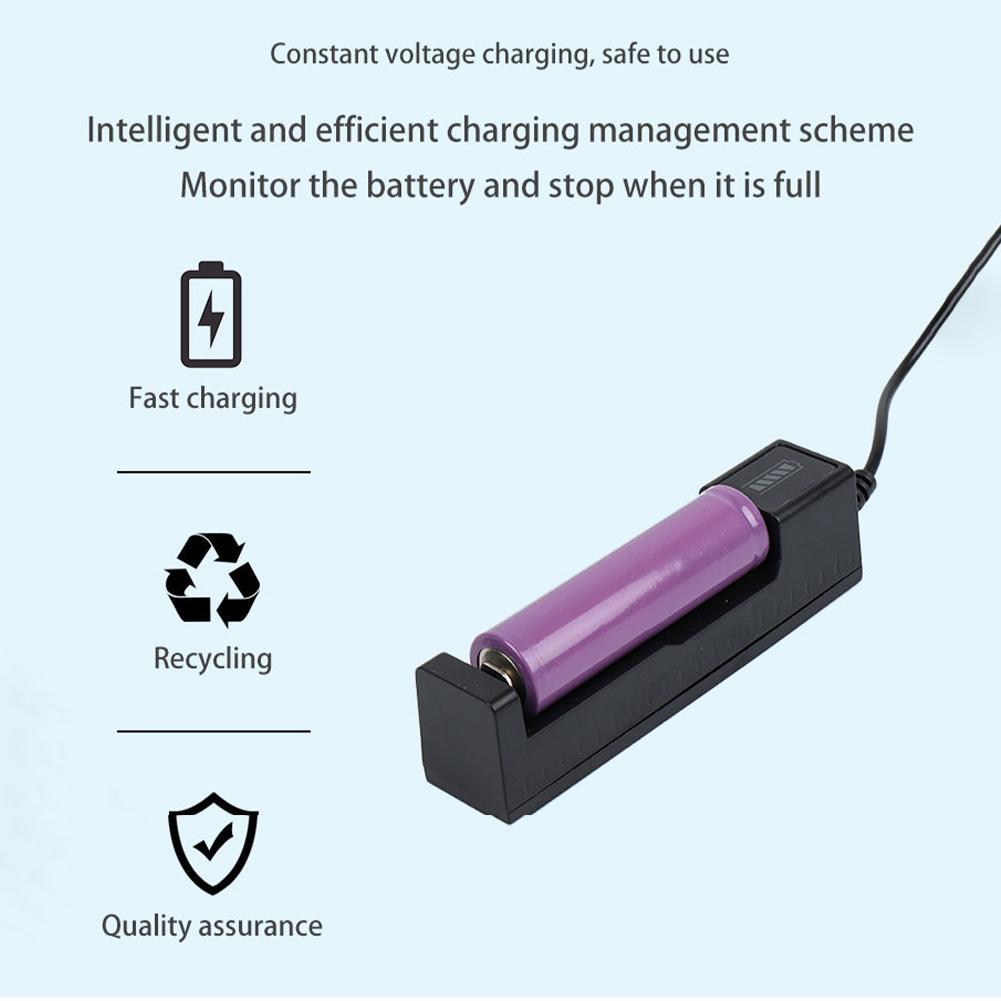 Vape Battery 18650 - Pengisi Daya Baterai Universal 18650 USB
