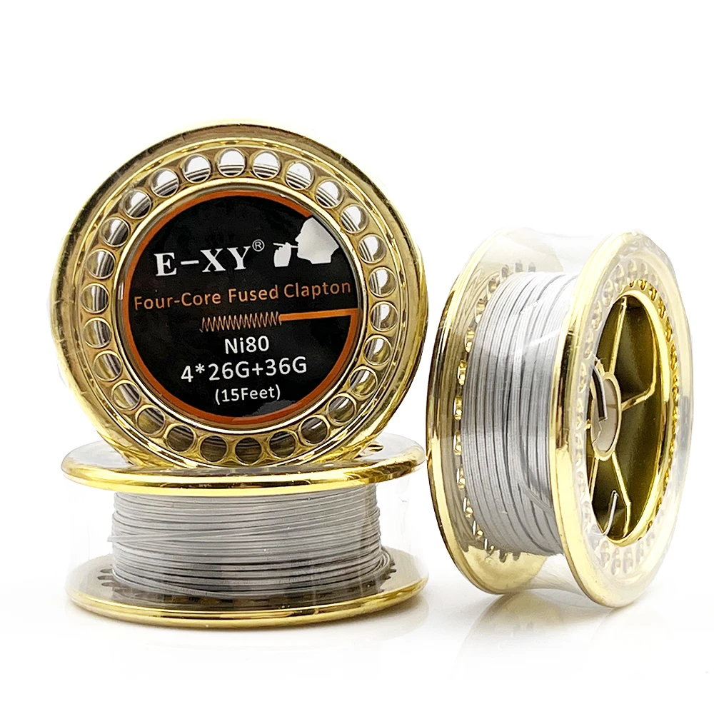 Clapton Wire Pre Built - Kawat Ni80 26G 36GA 15 kaki