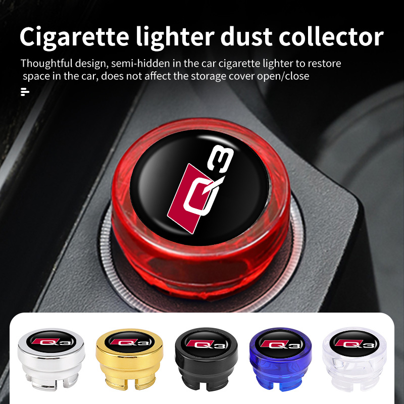 Vape Decoration - Penutup Debu Pemantik Rokok Mobil Audi,