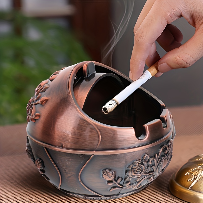 Vape Decoration - 1 buah Asbak Logam, Hiasan Tutup