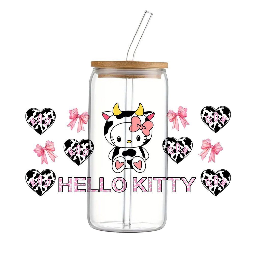 Rdta Tank Glass - Stiker UV DTF Sanrio Hello Kitty