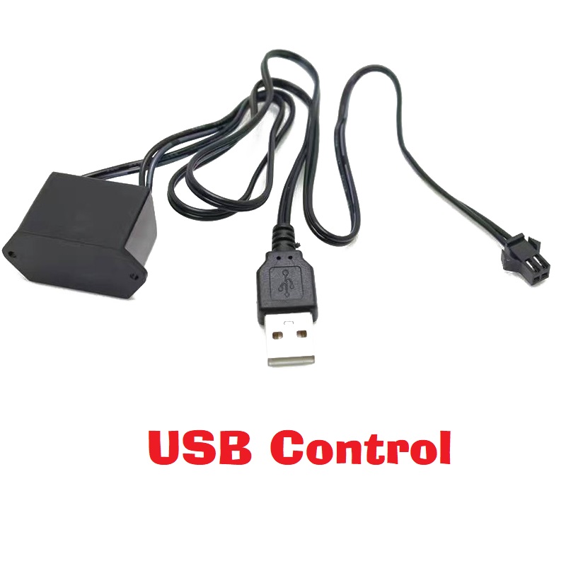 DC 12V lampu garis EL USB peng - Vape Decoration ulasan dan harga