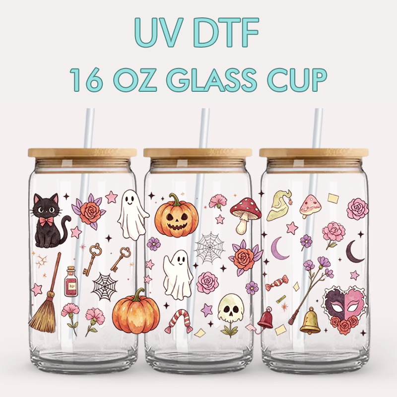 Stiker UV DTF - 4 Lembar Pembu - Rdta Tank Glass ulasan dan harga