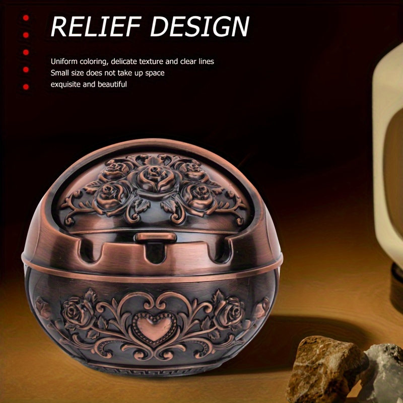 1 buah Asbak Logam, Hiasan Tut - Vape Decoration ulasan dan harga