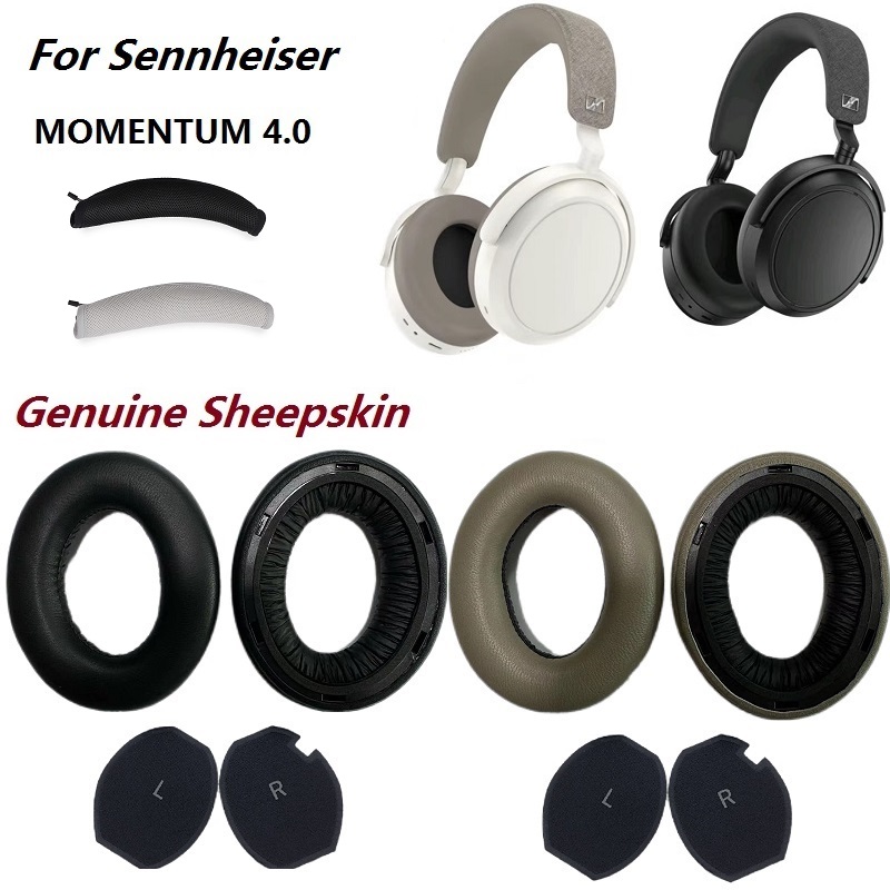 Bantalan Telinga Kulit Domba A - Sennheiser Headphone Momentum 4 ulasan dan harga