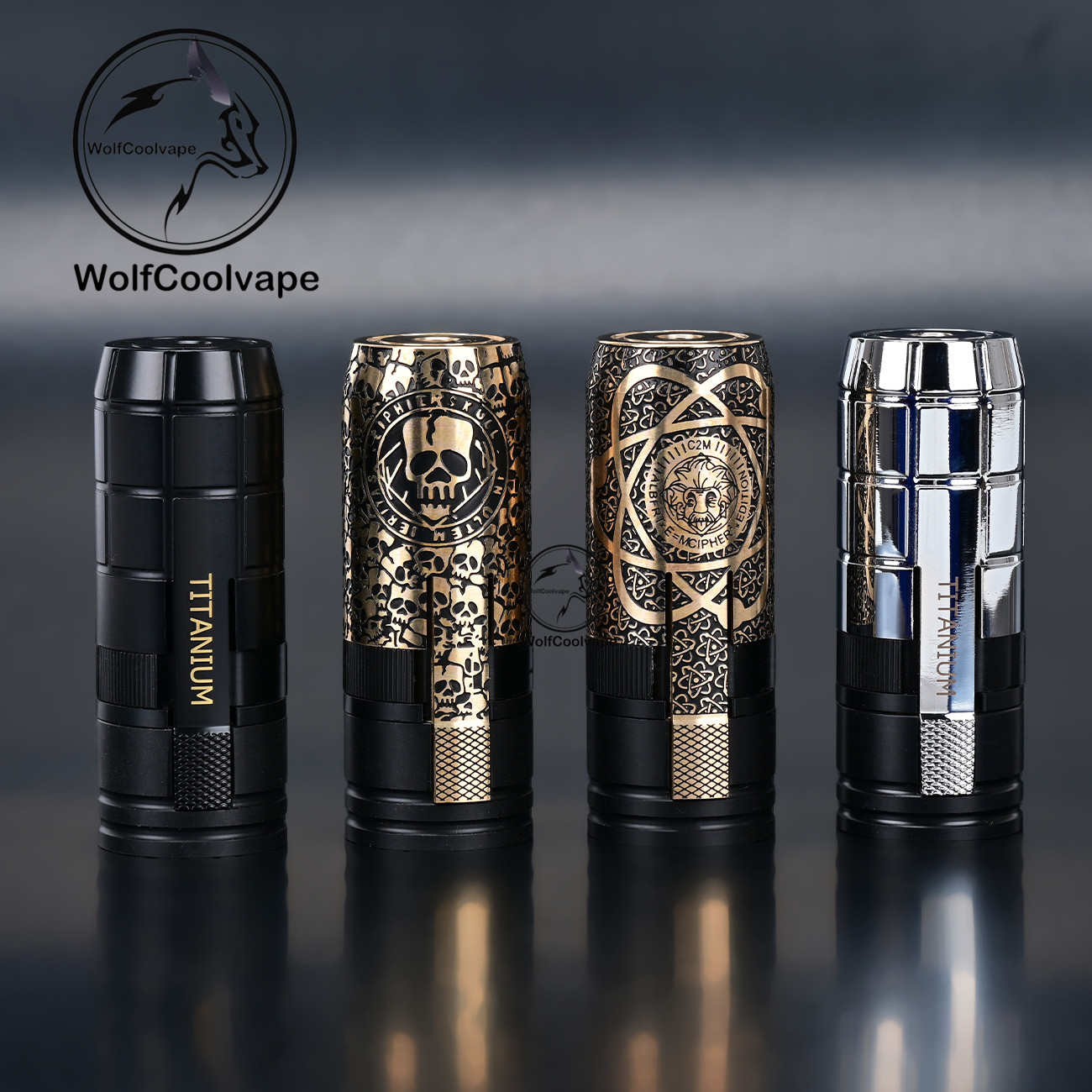 Wolfcoolvape MK2 Mod Mekanik K - Vape Battery 18650 ulasan dan harga